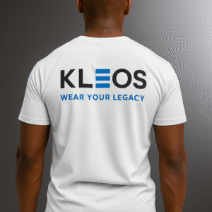 KLEOS Wordmark Tee — Back Print
