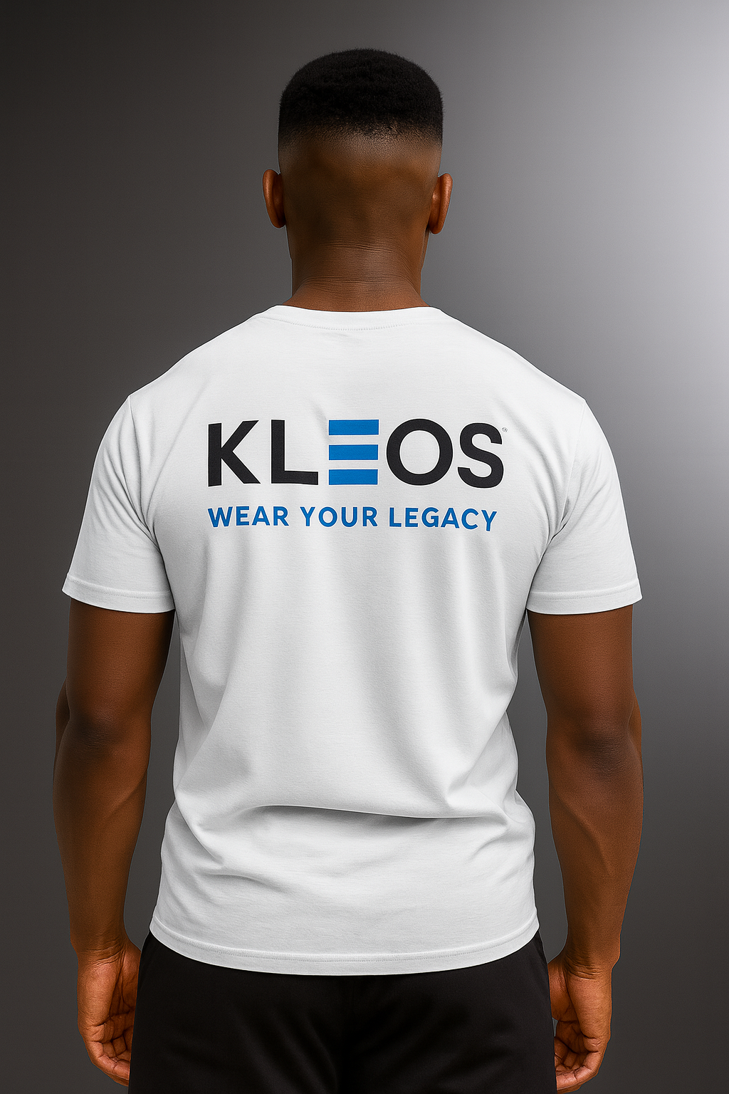 KLEOS Wordmark Tee — Back Print